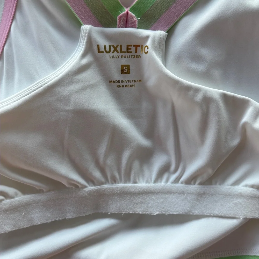 Lilly Pulitzer Luxletic White tennis dress, Sz S - Picture 5 of 9
